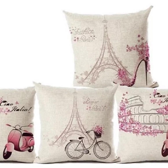 Pillow Cover BonJour Paris - Picture 4 of 5